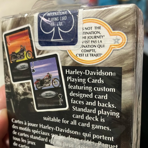 Harley Davidson playing cards. New in package. - Picture 2 of 4